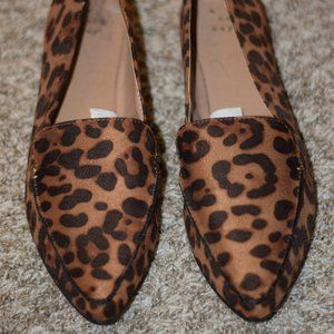 Leopard Mules/ Loafers
